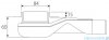 Wiper New Premium Pure Odpływ liniowy z kołnierzem 110 cm mat 100.1973.03.110
